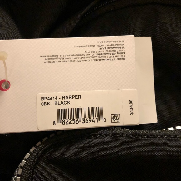Kipling Bags Nwt Kipling Harper Backpack Poshmark